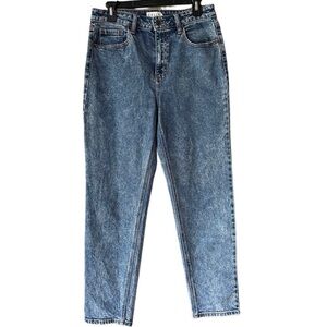 Cello Blue Denim Ankle Cropped Jeans